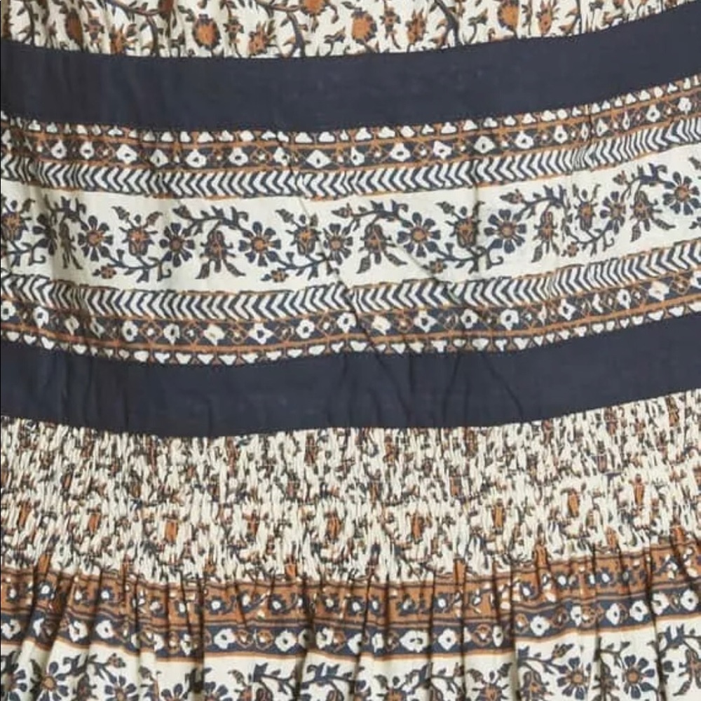 New Sea Contrast Binding Print Dress Size 8 - Picture 4 of 6